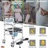 Multifunktionaler 5-in-1-WC-Sitz, fahrbares WC, Linomag®, Produktbild-Vorschau 4