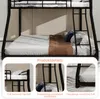 Sweiko Twin Over Full Lit superposé en métal, Heavy Duty Voir les images du produit 10