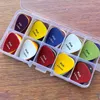100szt Guitar Pick ABS Round Edges Bright Color Frosted Podgląd zdjęcia produktu 4