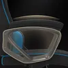 Fotel gamingowy SENSE7 Knight z tkaniny, czarno-niebieski – Podgląd zdjęcia produktu 6