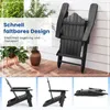 COSTWAY, lot de 2 chaises Adirondack pliantes, en Voir les images du produit 6