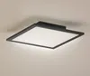 Lindby LED-Panel Enhife, schwarz, 30 x 30 cm, Metall, Produktbild-Vorschau 2