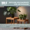 Beistelltisch Verwood 2er Set Teakholz massiv Garten Produktbild-Vorschau 4