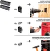 Instructions for mounting tool holders on a wall and a toolbox. Produktbild-Vorschau
