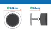 Trampolin Randabdeckung 366cm Blau PVC/PE 29cm Breit Produktbild-Vorschau 9