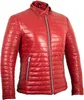 Damen Stepp Lederjacke mit Fell Kapuze aus echtem Produktbild-Vorschau 4
