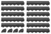 VEVOR 11 Stk. Rampenstück für Garagenboden Belag, 31 x 6,9 Produktbild-Vorschau 1
