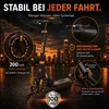 Kinder Scooter mit Handbremse, LED-Leuchträdern, Produktbild-Vorschau 4