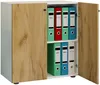 VCM Büroschrank mit 2 Fächern | moderner Aktenschrank mit Produktbild-Vorschau 2
