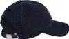 A side view of a dark blue baseball cap. Produktbild-Vorschau