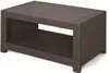 Allibert Lounge-Tisch "Monaco" Braun Kunststoff Rattanoptik Produktbild-Vorschau 1