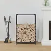 vidaXL Stojan na palivové dřevo antracit 60x28x90 cm Ocel Náhled obrázku produktu 3