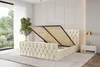 ALTDECOR Polsterbett mit Bettkasten - RENO-Z 140x200 Beige Produktbild-Vorschau 3