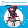 Kinderplay Puppenwagen KP0280R – Leichter Puppenbuggy mit Produktbild-Vorschau 6