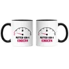 Mutter von 4 Kindern Tasse Schwarz Lustig Energielos Tank Produktbild-Vorschau 3