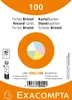 Exacompta 10554E, Modrá, Zelená, Ružová, Biela, Žltá, A6, Náhľad obrázku produktu 1