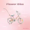 Vélo enfant 14 pouces 3-5 ans Vélo à fleurs abricot Sun Voir les images du produit 4