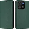 Litchi Leder Handyhülle für itel A05S Wallet Kartenfächer Produktbild-Vorschau 2