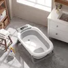 OYAJIA Babybadewanne Faltbare Badewanne PP&TPE Babywanne Produktbild-Vorschau 2