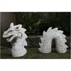 Schöner Drache Groß aus Steinguss Neu Frostfest Produktbild-Vorschau 3