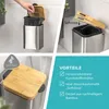bremermann Wand-Kosmetikeimer 3 l, Badmülleimer Produktbild-Vorschau 4