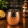 6 Moscow Mule Becher 500ml Kupferfarben Edelstahl Produktbild-Vorschau 3