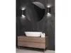 LED Badezimmer Wandleuchte Set Schwarz Spiegelleuchte Produktbild-Vorschau 5