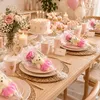 Bouquet de fleurs artificielles avec un ours en peluche, Voir les images du produit 7