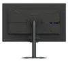 The back of a computer monitor on a white background. Produktbild-Vorschau