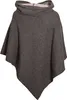Mufflon Mu-Maxi Poncho granit/stone one size Produktbild-Vorschau 4