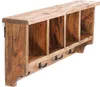VINTAGE  HAKENLEISTE mit ABLAGEFÄCHERN 70x27cm Produktbild-Vorschau 5