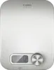 A top-down view of a silver kitchen scale. Anteprima dell’immagine prodotto