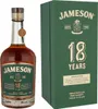 A bottle of Jameson 18 Years whiskey and its matching green gift box are displayed against a white background. Produktbild-Vorschau