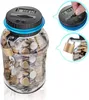 Spardose mit Schloss, LCD-Digitalzähler, 2,5 l Produktbild-Vorschau 5