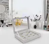 Kurtzy Jewelry Organizer Ring Aufbewahrung Schmuckkasten Produktbild-Vorschau 8