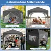 Tente pliante COSTWAY 3 x 3 m avec 4 parois latérales Voir les images du produit 9