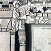 Moderno tappeto da preghiera con architettura di moschea e Anteprima dell’immagine prodotto 7