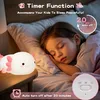 LED Axolotl Nachtlicht,Verstellbares Silikon Produktbild-Vorschau 4