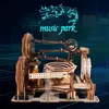 3D Puzzle Holz Erwachsene Murmelbahn Bausatz Motorisierter Produktbild-Vorschau 2