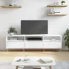 TV-Schrank Weiß 150x30x44,5 cm Holzwerkstoff Produktbild-Vorschau 2