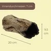 Aquarium Deko Höhle Birkenrinde XL Terrarium Deko fürs Produktbild-Vorschau 3