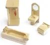 Möbelset für Puppenhaus FREDA aus Holz 28 Teile Produktbild-Vorschau 5
