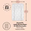 Přebalovací podložka 50x70 cm, šedá s hvězdičkami - Náhled obrázku produktu 4