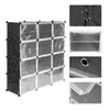 Schuhschrank modular DIY Steckregal System  Kunststoff Produktbild-Vorschau 5
