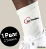 Huuraa Uni Socken Best Grandma Heart 37/41 White Baumwolle Produktbild-Vorschau 2