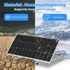 4x Supporto fotovoltaico 114 cm Fissaggio per pannelli Anteprima dell’immagine prodotto 9