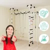 Sprossenwand für Kinder Indoor Klettergerüst aus Metall mit Produktbild-Vorschau 4