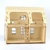 3D-houten puzzel, bouwpakket huis met veranda, voor Productafbeelding-voorbeeld 7