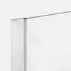 Geriffelte, begehbare Duschabtrennung - 100 x 195 cm - Produktbild-Vorschau 3