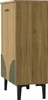 Merax Schuhschrank 60x32x94cm mit schwarzem Metallgestell, Produktbild-Vorschau 7